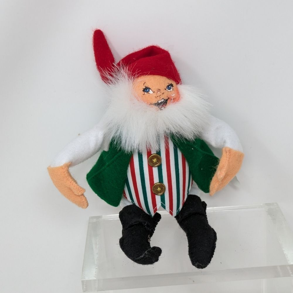 Annalee Dolls Christmas Plush Elf Shelf Sitter Holiday Decor 2009